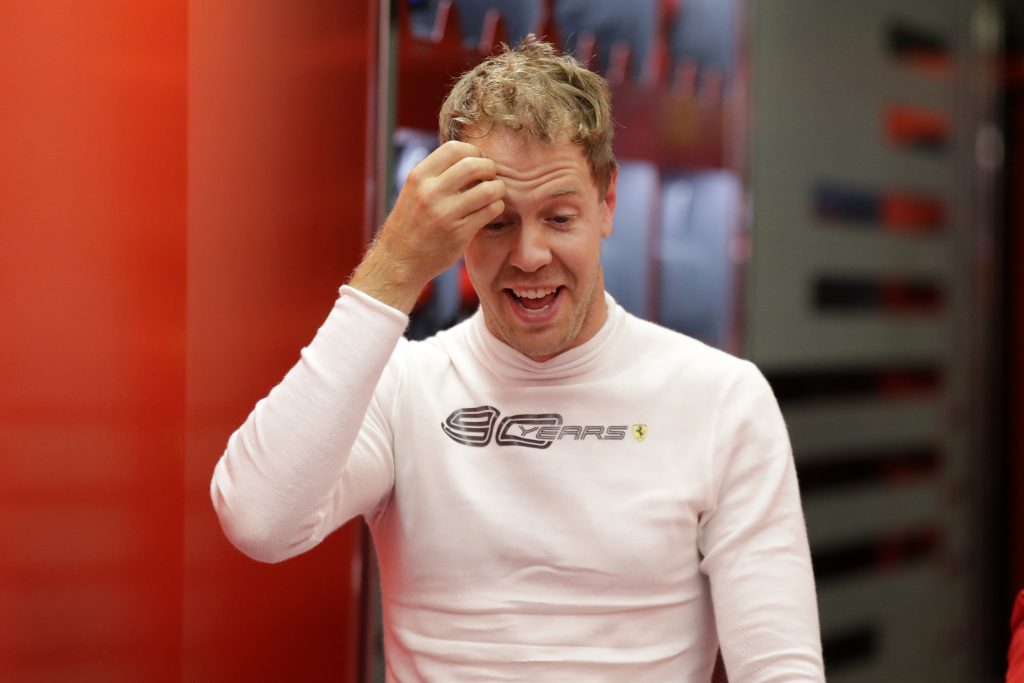 Vettel under pressure