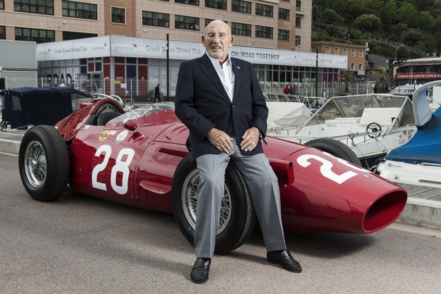 Sir Stirling Moss Handout Photos