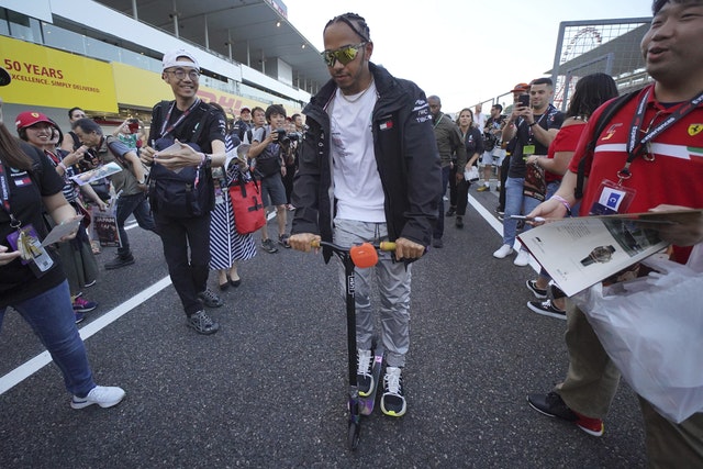 Japan F1 Auto Racing